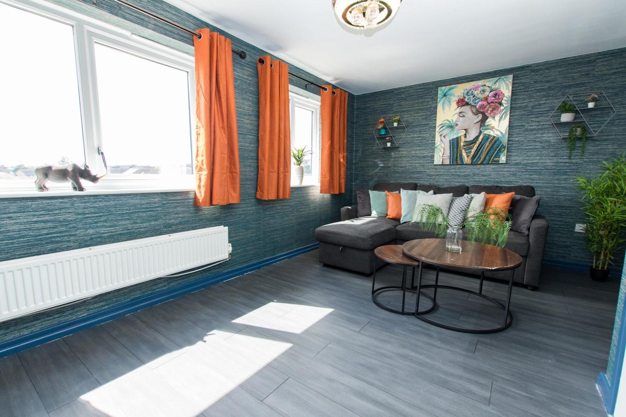 Free Parking 3 Bedroom House In Nottingham Exteriér fotografie